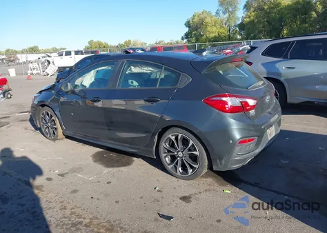 2019 Chevrolet Cruze Diesel из США, поврежденный, VIN 3G1BH6SE4KS554806